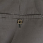 Hermes Cotton Pleated Trousers Pants Gray — view 5