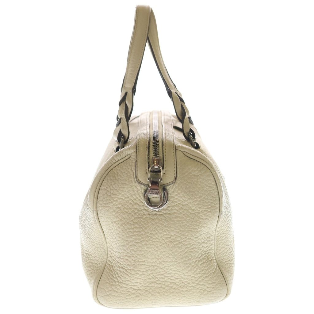Loewe Fusta 25 2-Way Shoulder Bag Beige Leather Black — view 3