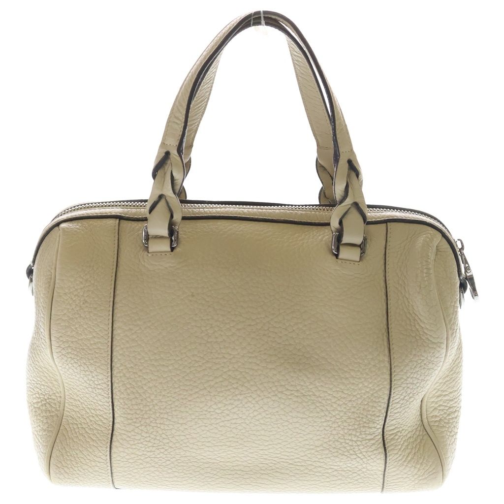 Loewe Fusta 25 2-Way Shoulder Bag Beige Leather Black — view 2