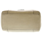 Loewe Fusta 25 2-Way Shoulder Bag Beige Leather Black — view 4