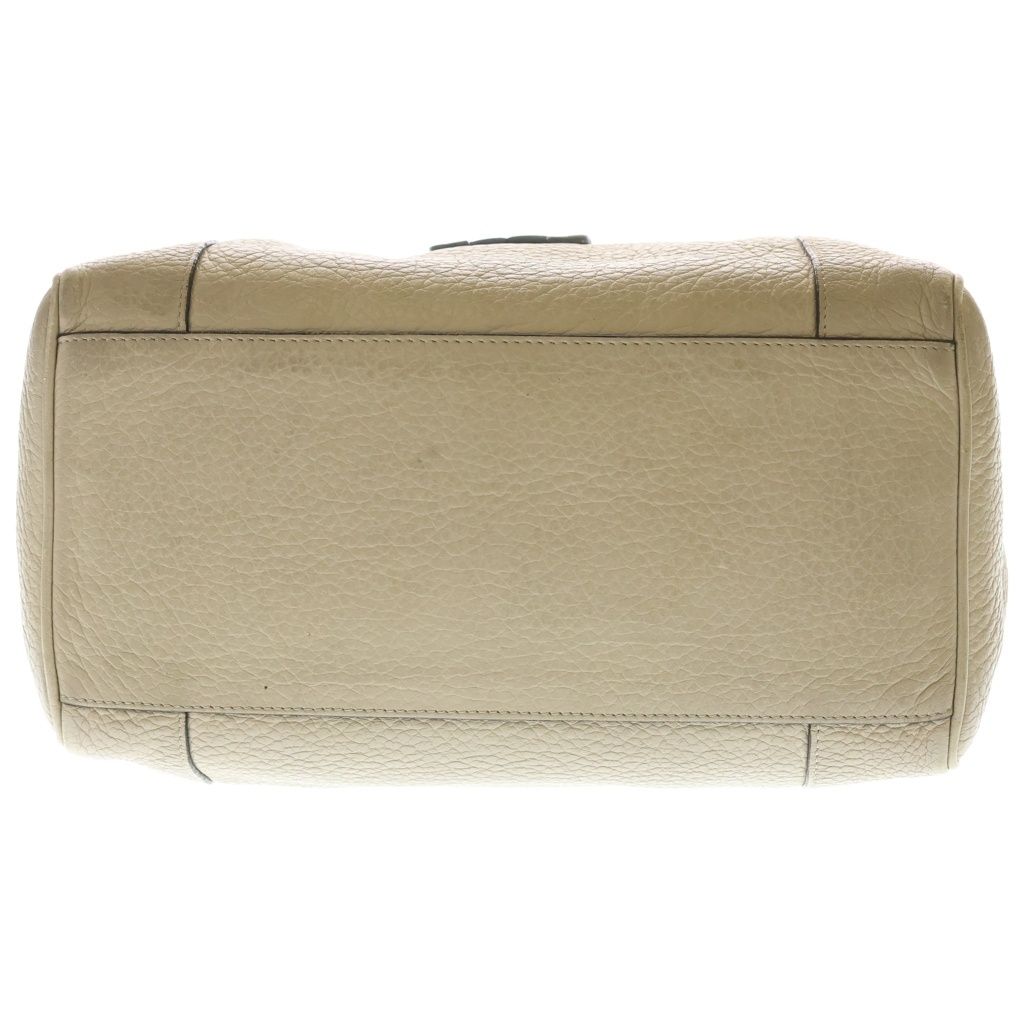 Loewe Fusta 25 2-Way Shoulder Bag Beige Leather Black — view 4