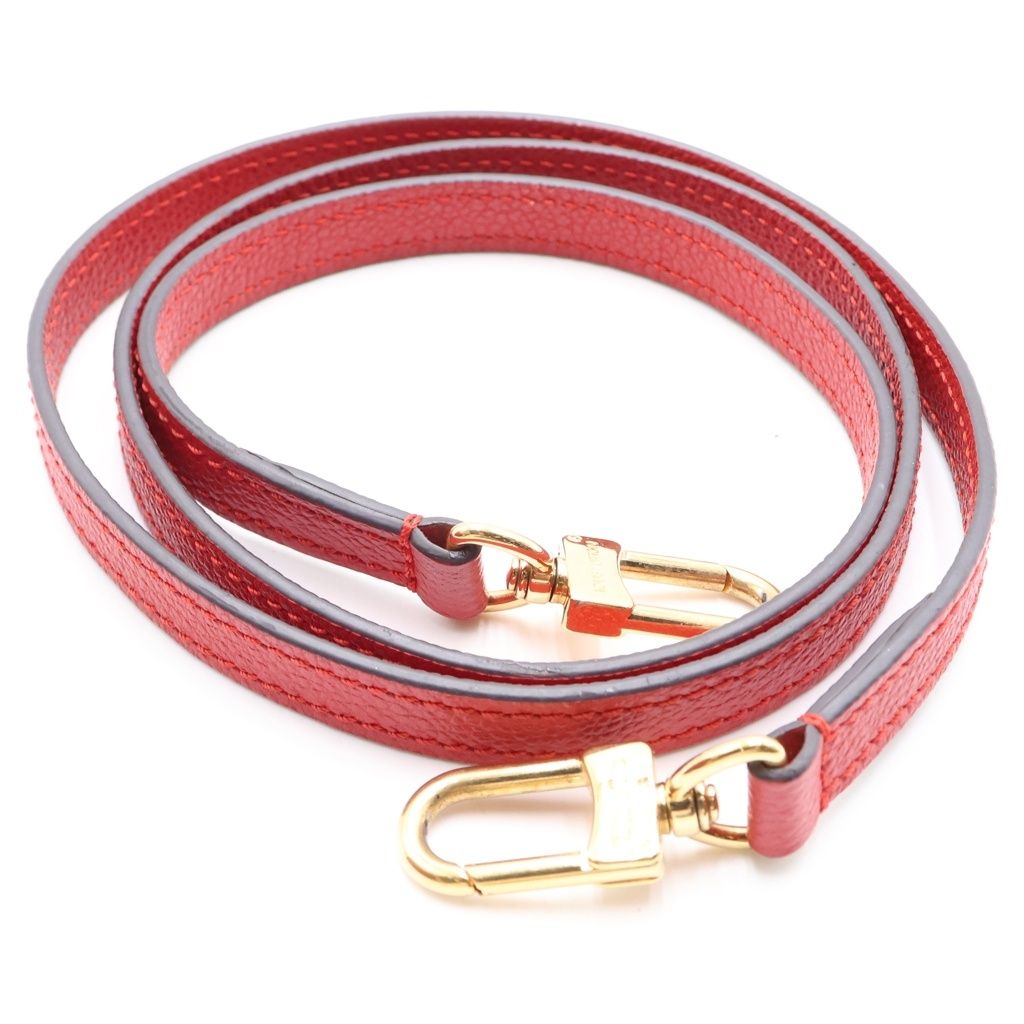Louis Vuitton Monogram Empreinte Pont Neuf Mini 2-Way Shoulder Bag Red Leather — view 8
