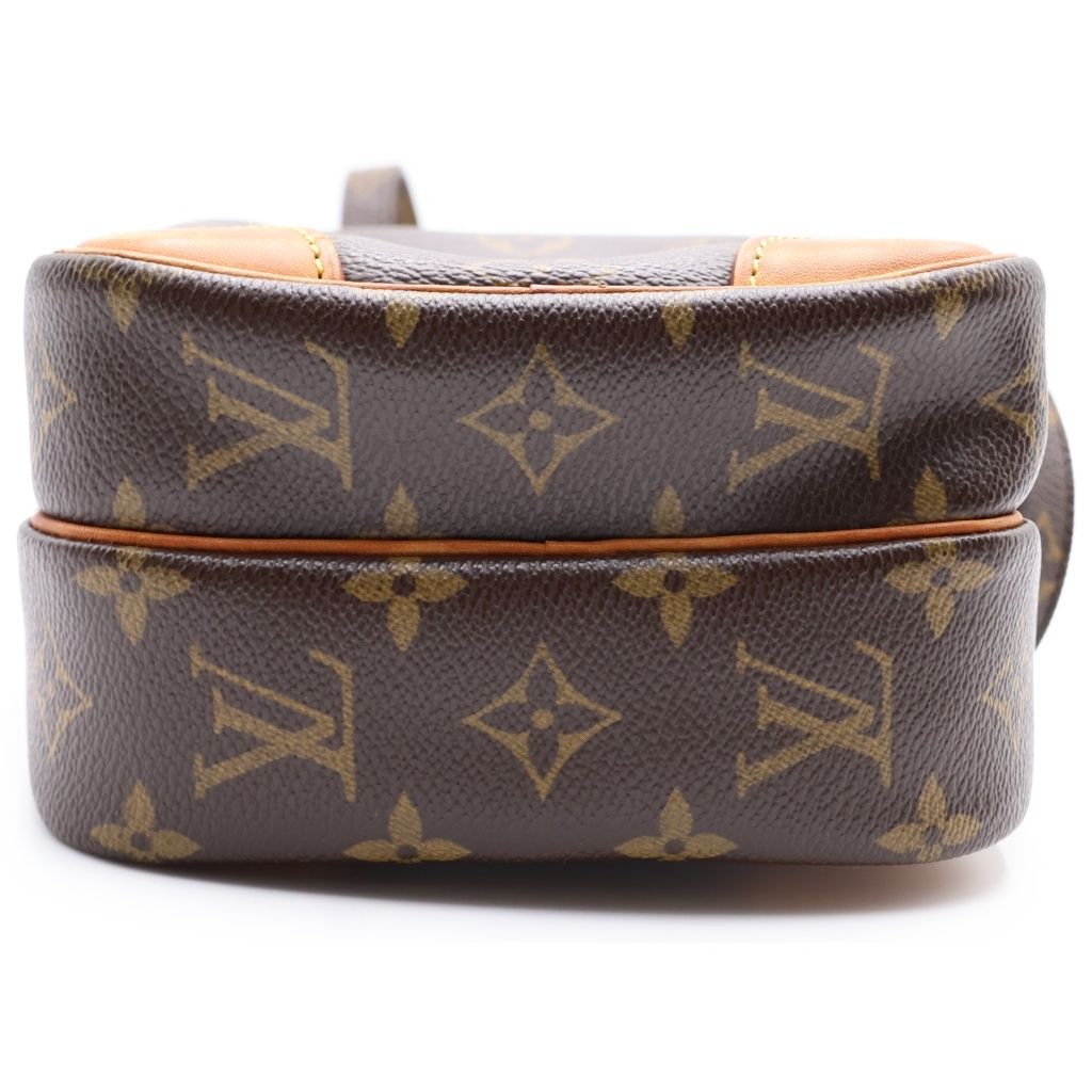 Louis Vuitton Monogram Amazon Mini Shoulder Bag Brown Leather Gold — view 4