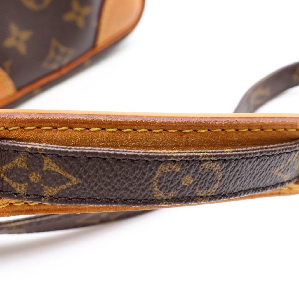Louis Vuitton Monogram Amazon Mini Shoulder Bag Brown Leather Gold — view 6