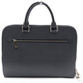 Louis Vuitton Taiga Porte Documents Slim Handbag Business Bag Black Leather