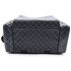 Louis Vuitton Damier Graphite Camera Bag Black Leather Silver — view 4