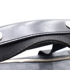 Louis Vuitton Damier Graphite Camera Bag Black Leather Silver — view 7