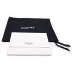 Chanel Quilted 23 Lambskin Gold Chain Shoulder Bag Plate Black — view 8