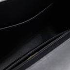 Chanel Quilted 23 Lambskin Gold Chain Shoulder Bag Plate Black — view 7