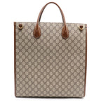 Gucci Interlocking Tote Back 2-Way Shoulder Canvas Brown — view 2