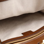 Gucci Interlocking Tote Back 2-Way Shoulder Canvas Brown — view 7