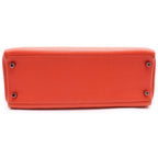 Hermes Kelly 32 2-Way Shoulder Back Retourne Silver Taurillon Clemence Rose — view 4