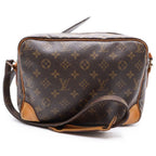 Louis Vuitton Monogram Nile Leather Shoulder Bag Brown — view 2