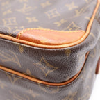 Louis Vuitton Monogram Nile Leather Shoulder Bag Brown — view 5