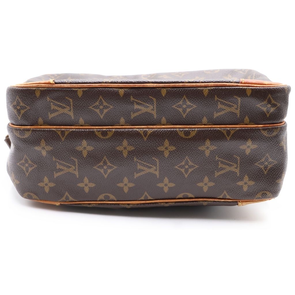 Louis Vuitton Monogram Nile Leather Shoulder Bag Brown — view 4