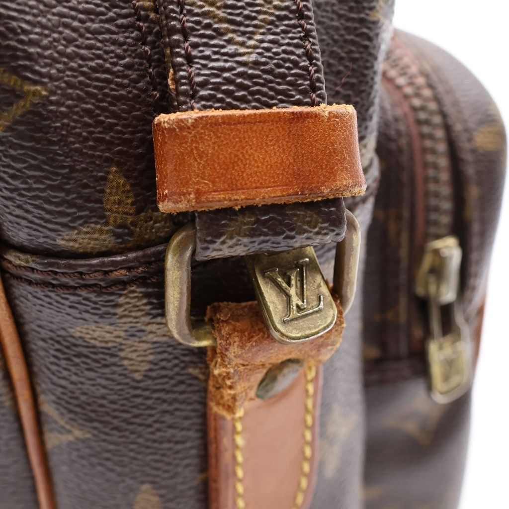 Louis Vuitton Monogram Nile Leather Shoulder Bag Brown — view 6