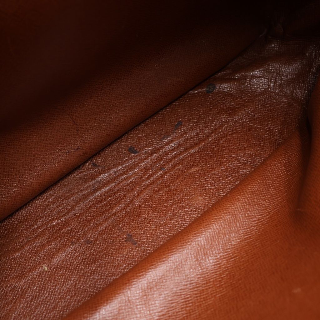 Louis Vuitton Monogram Nile Leather Shoulder Bag Brown — view 8