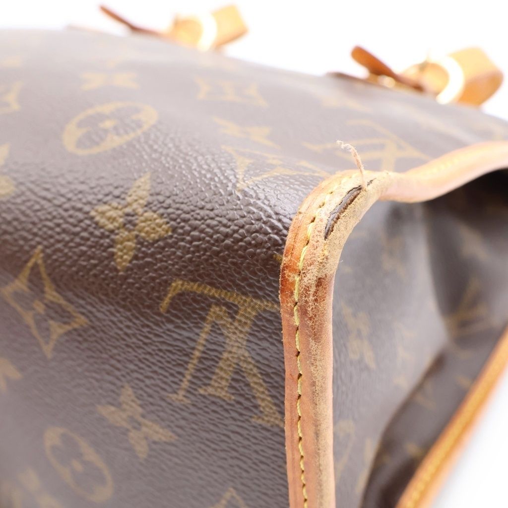 Louis Vuitton Monogram Popincourt Handbag Mini Tote Brown Leather Gold — view 5