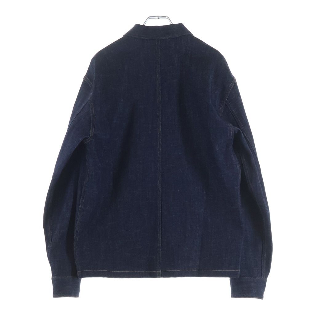 Dior Oblique Cotton Denim Overshirt Shirt Jacket Indigo — view 2