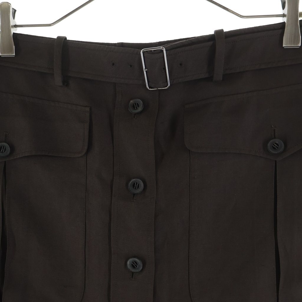 Hermes Front Button Skirt — view 3