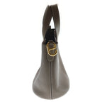 Hermes in the Loop 18 Taurillon Clemence Gold Handbag Etoupe — view 3