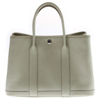 Hermes Garden Party 30 Negonda Silver Tote Beton — view 2