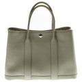 Hermes Garden Party 30 Negonda Silver Tote Beton