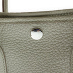 Hermes Garden Party 30 Negonda Silver Tote Beton — view 6