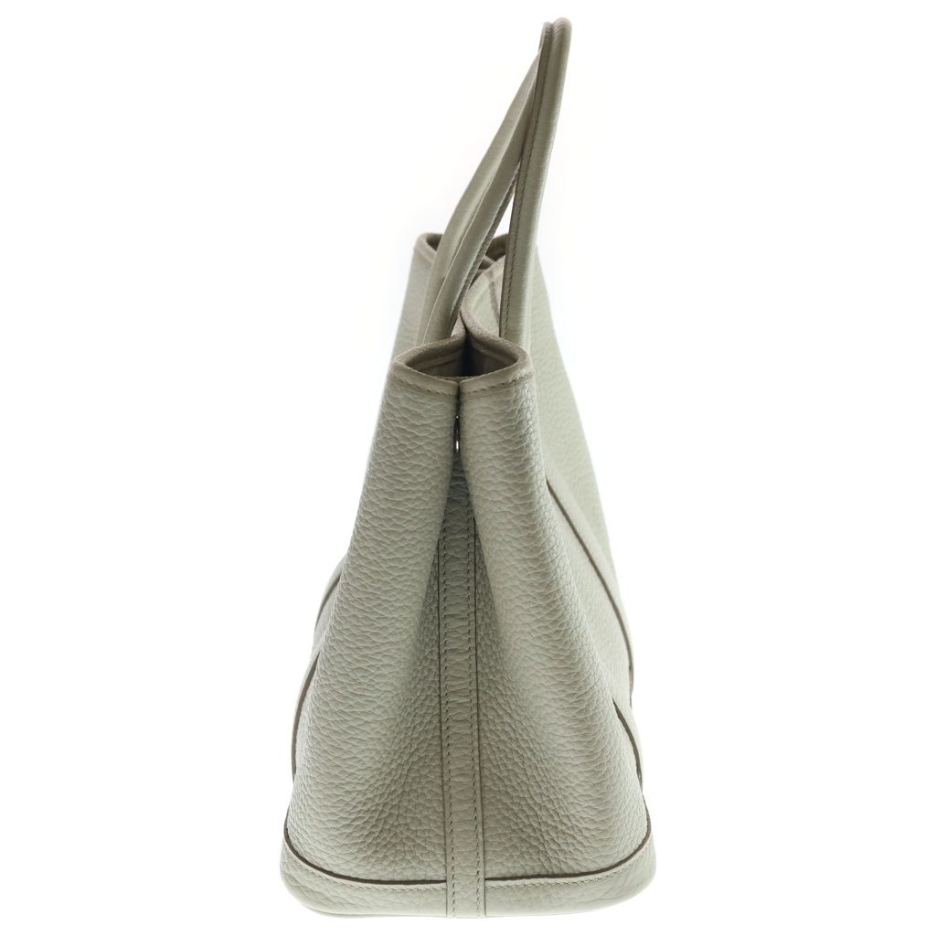 Hermes Garden Party 30 Negonda Silver Tote Beton — view 3