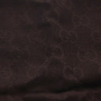 Gucci GG Wool Silk Shawl Scarf Brown — view 2