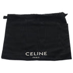 Celine Teen Triomphe Shoulder Bag Gray Calfskin Gold — view 8
