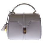 Celine Saes Mini 2-Way Shoulder Bag Light Purple Leather Gold