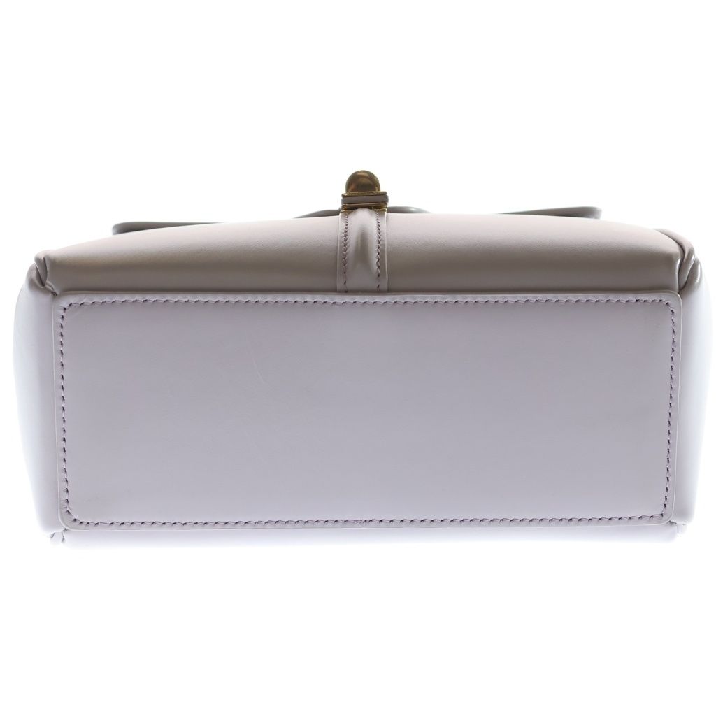 Celine Saes Mini 2-Way Shoulder Bag Light Purple Leather Gold — view 4