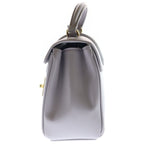 Celine Saes Mini 2-Way Shoulder Bag Light Purple Leather Gold — view 3