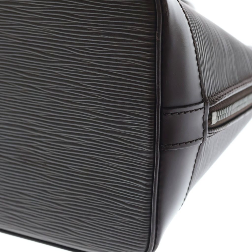 Louis Vuitton Alma Epi Leather Handbag Brown — view 5