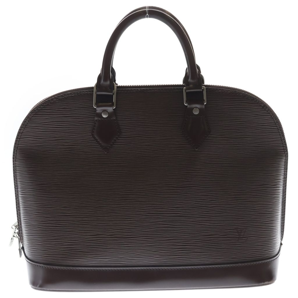 Louis Vuitton Alma Epi Leather Handbag Brown — view 2