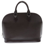 Louis Vuitton Alma Epi Leather Handbag Brown — view 2