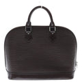 Louis Vuitton Alma Epi Leather Handbag Brown
