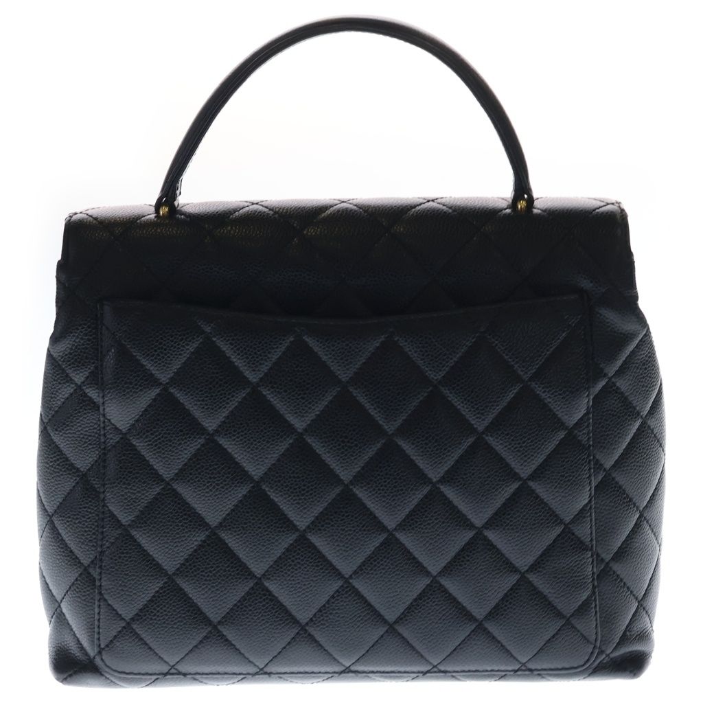 Chanel Quilted CC Logo Turnlock Top Handle Kelly Handbag — view 2