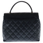 Chanel Quilted CC Logo Turnlock Top Handle Kelly Handbag — view 2