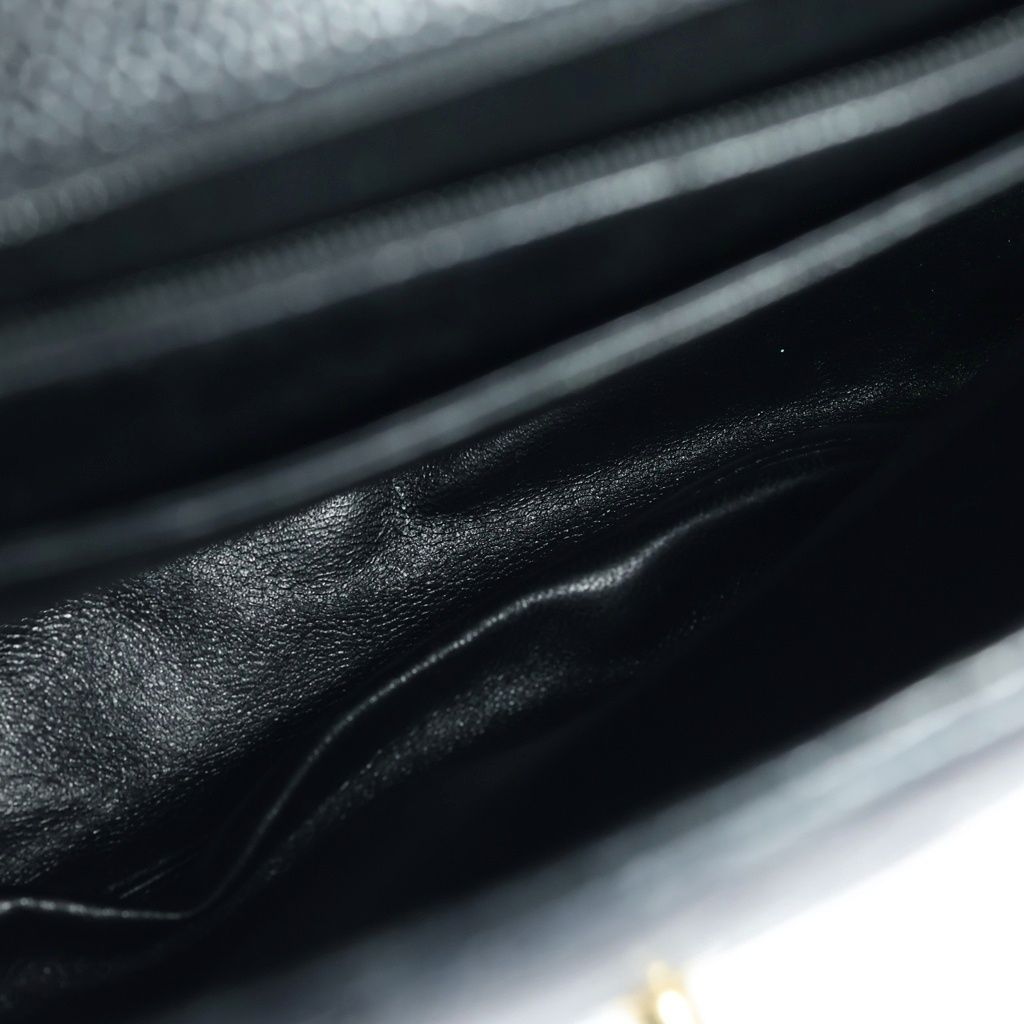 Chanel Quilted CC Logo Turnlock Top Handle Kelly Handbag — view 7