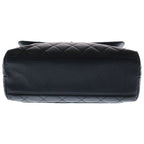 Chanel Quilted CC Logo Turnlock Top Handle Kelly Handbag — view 4