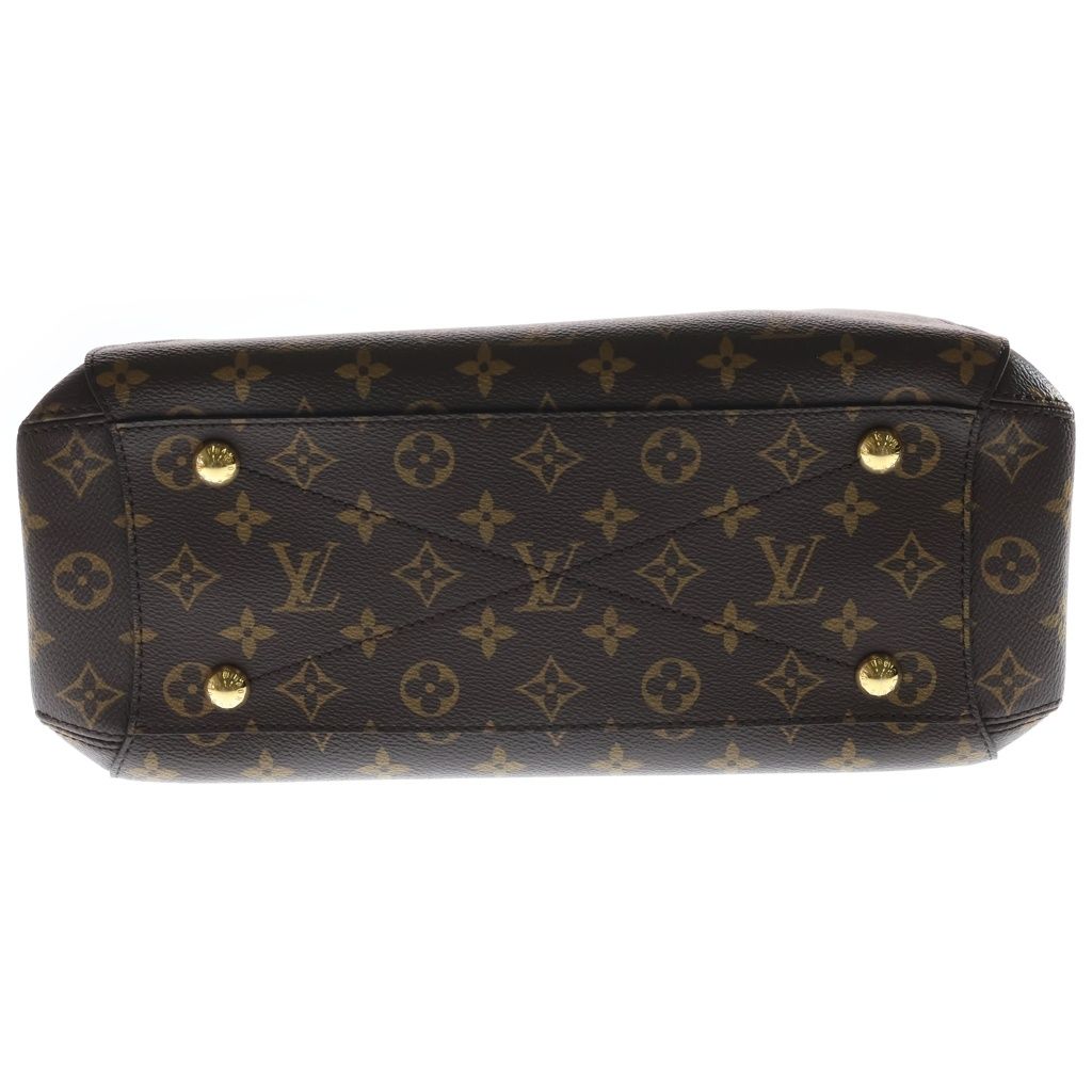 Louis Vuitton Monogram Montaigne MM Leather 2-Way Shoulder Bag Brown — view 4