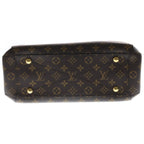 Louis Vuitton Monogram Montaigne MM Leather 2-Way Shoulder Bag Brown — view 4