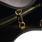 Louis Vuitton Monogram Montaigne MM Leather 2-Way Shoulder Bag Brown — view 6
