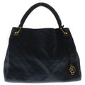 Louis Vuitton Monogram Empreinte Arti MM Infini Tote Black Leather Gold
