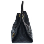Louis Vuitton Monogram Empreinte Arti MM Infini Tote Black Leather Gold — view 3