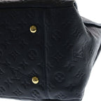 Louis Vuitton Monogram Empreinte Arti MM Infini Tote Black Leather Gold — view 5
