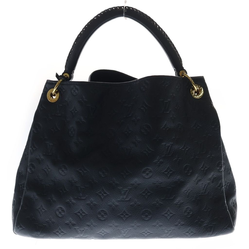 Louis Vuitton Monogram Empreinte Arti MM Infini Tote Black Leather Gold — view 2