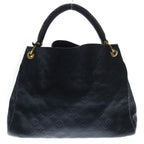 Louis Vuitton Monogram Empreinte Arti MM Infini Tote Black Leather Gold — view 2